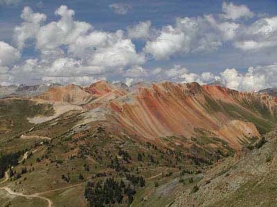 On the road to Hurricane Pass